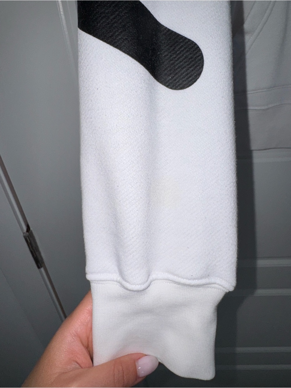 Nike Lab x OFF-WHITE Mercurial NRG X Hoodie White/Orange - Picture 5 of 6